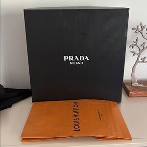 Prada Milano Black Shoe Box